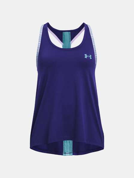 Under Armour Dekliška majica brez rokavov Under Armour UA Knockout Tank-BLU