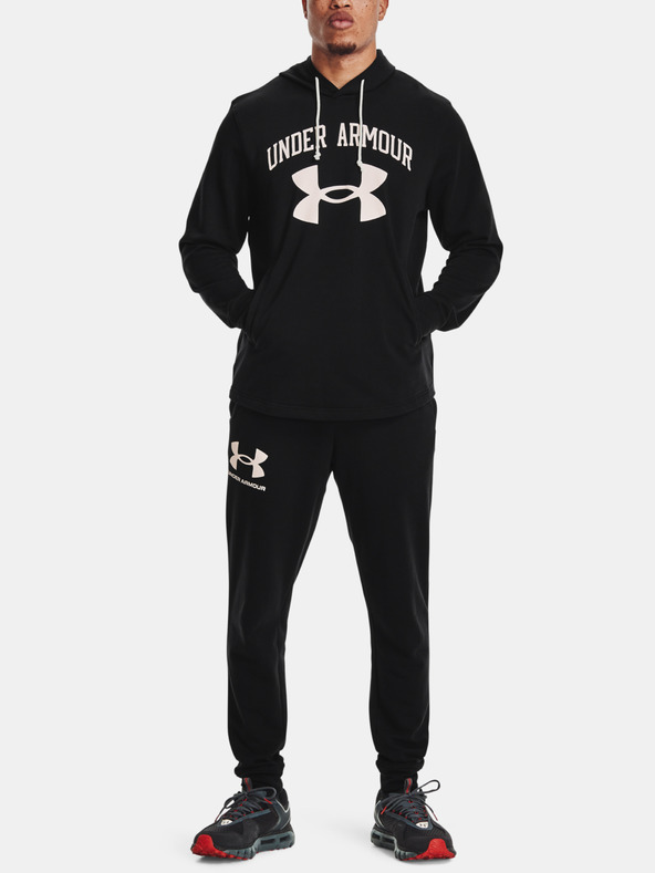 Under Armour Moški pulover Under Armour RIVAL TERRY BIG LOGO HD