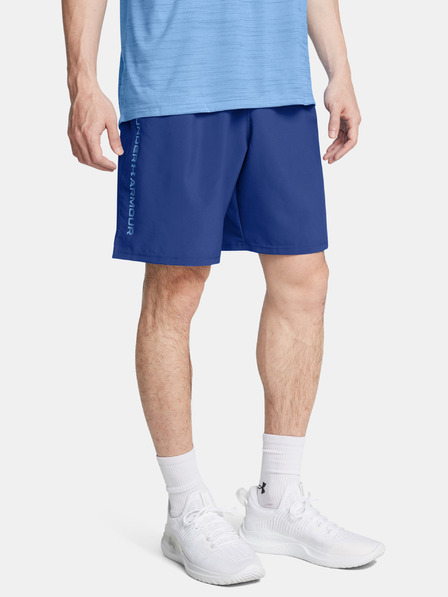 Under Armour Moške kratke hlače Under Armour UA Tech Woven Wordmark Short-BLU