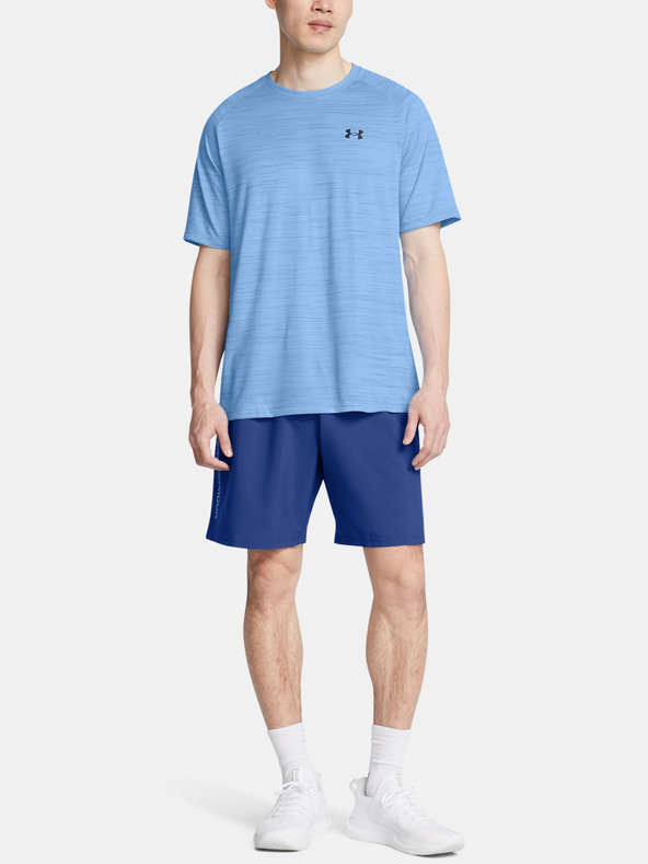 Under Armour Moške kratke hlače Under Armour UA Tech Woven Wordmark Short-BLU
