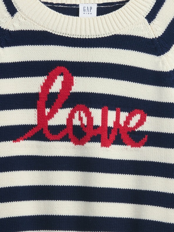 GAP Otroški pleteni pulover GAP