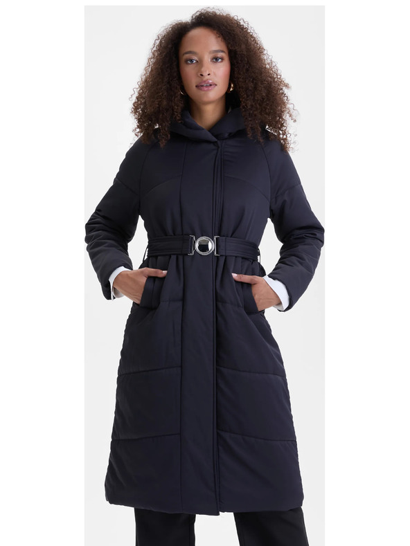 Orsay Črni ženski prešiti plašč ORSAY