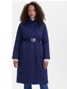 Orsay Tmavemodrý dámsky prešívaný kabát ORSAY