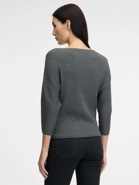 Orsay Temno siv ženski pulover ORSAY