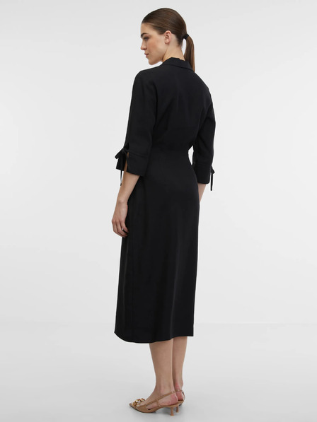 Orsay Črna ženska obleka ORSAY