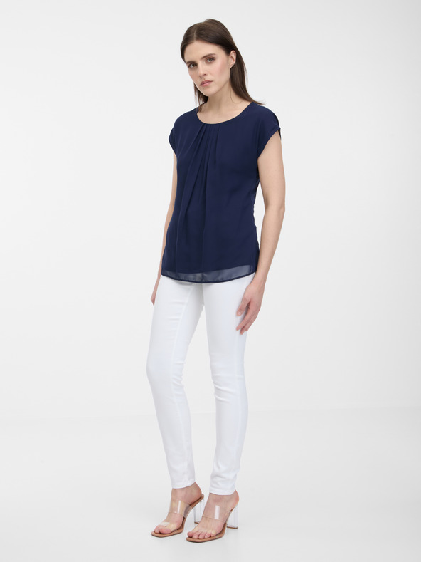 Orsay Temno modra ženska bluza ORSAY