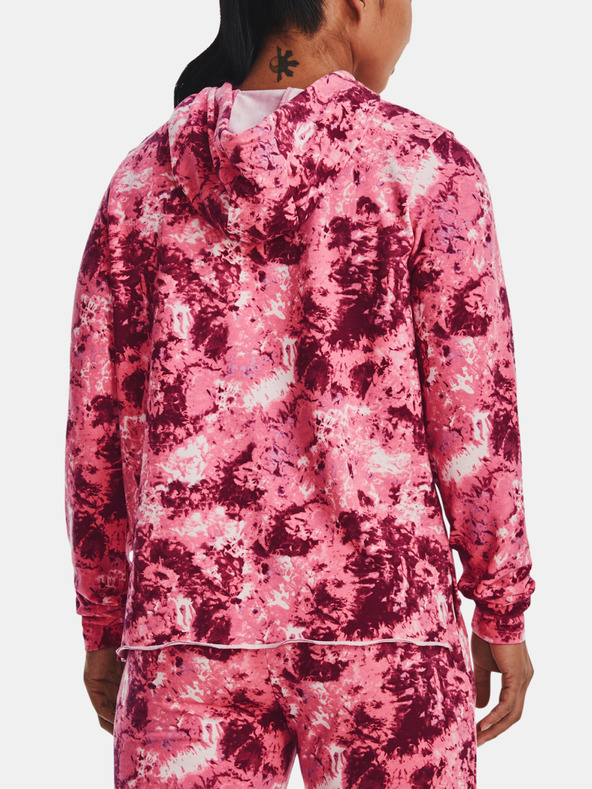 Under Armour Ženski pulover Under Armour Rival Terry Print Hoodie