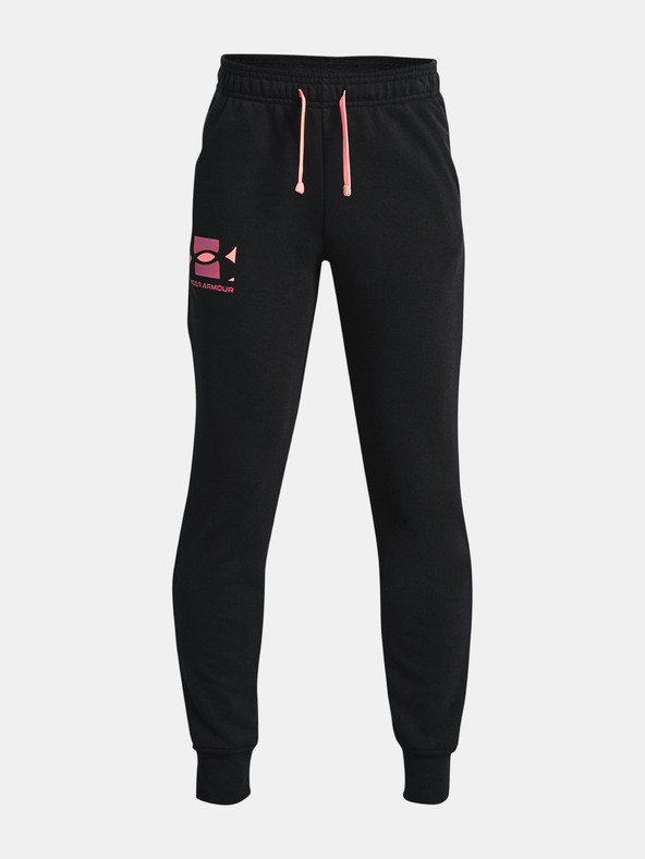 Under Armour Deške spodnji del trenirke Under Armour UA RIVAL TERRY PANTS-BLK