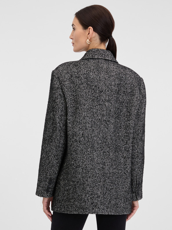 Orsay Temno siv ženski kratek plašč ORSAY