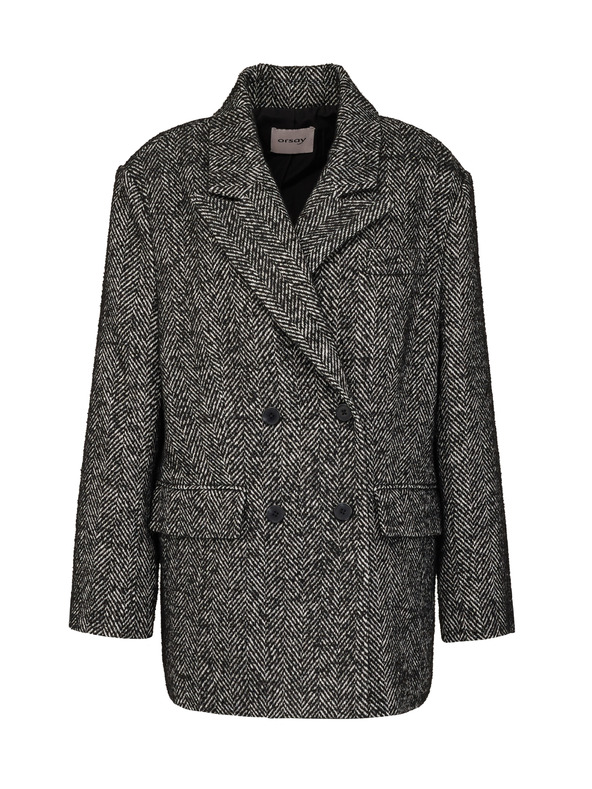 Orsay Temno siv ženski kratek plašč ORSAY