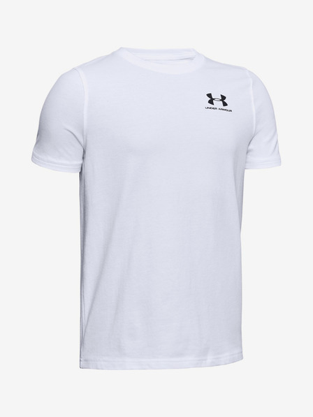 Under Armour Deška majica Under Armour EU Cotton Short Sleeve-WHT