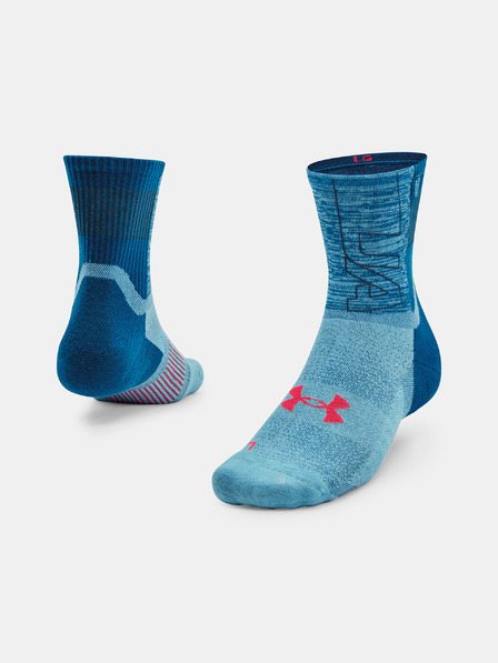Under Armour Unisex nogavice Under Armour UA ArmourDry Run Mid-Crew