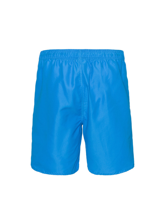 Sam 73 Modre moške kratke kopalne hlače s potiskom SAM 73