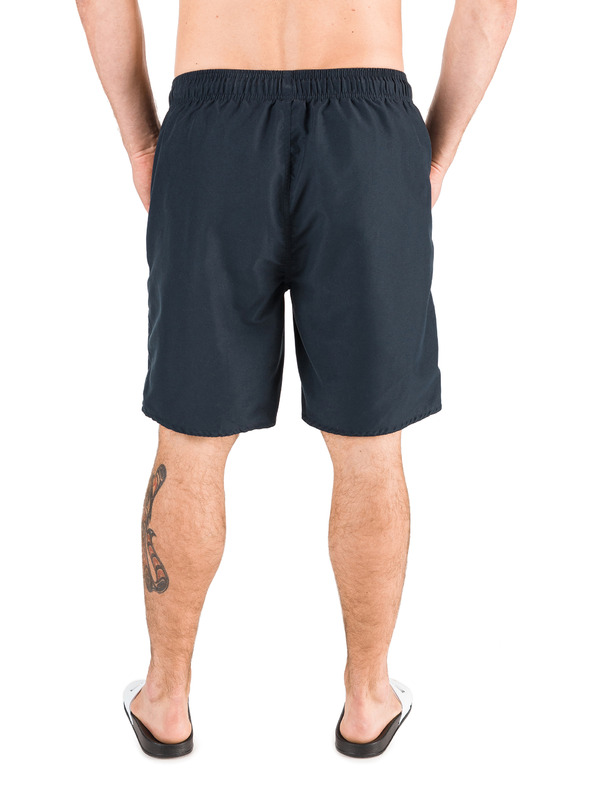 Sam 73 Temno modre moške kopalne hlače s potiskom SAM 73