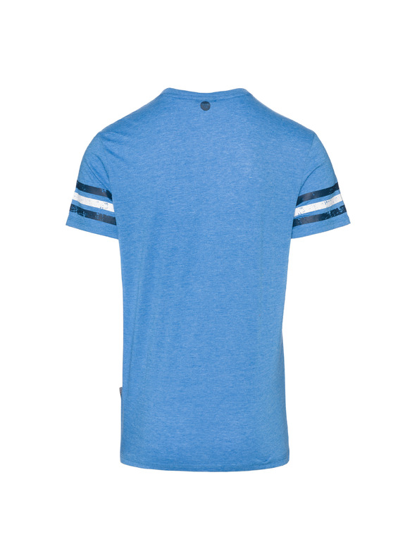 Sam 73 Modra moška majica s potiskom SAM 73