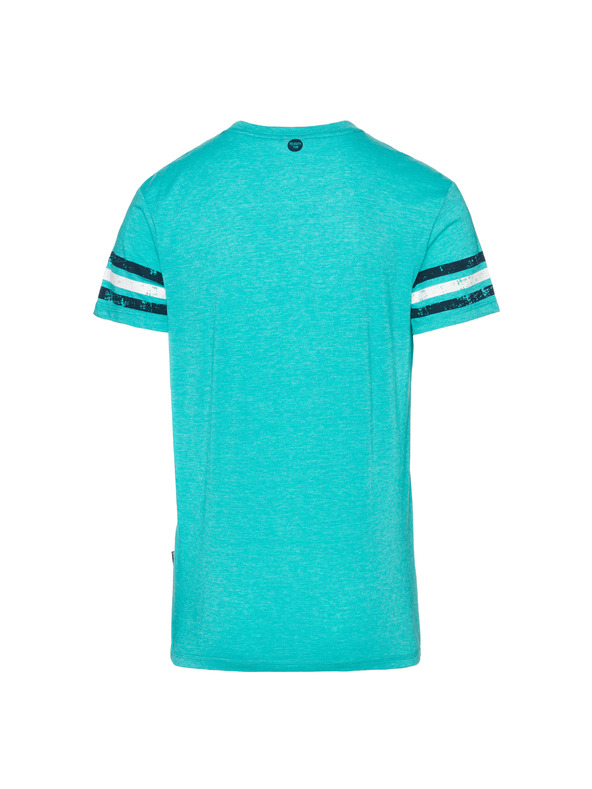 Sam 73 Turkizna moška majica s potiskom SAM 73