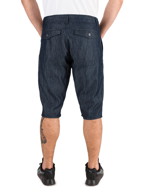 Sam 73 Temno modre moške kratke hlače iz džinsa SAM 73