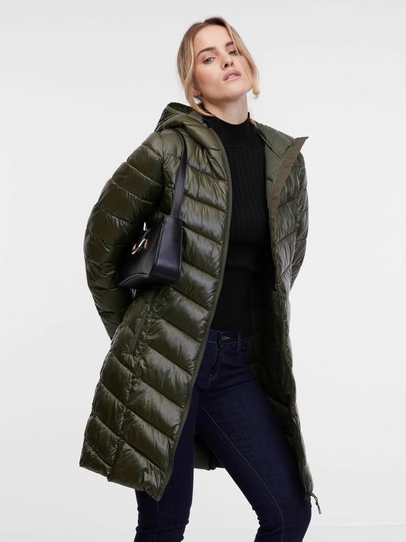 Orsay Kaki ženski prešiti plašč ORSAY