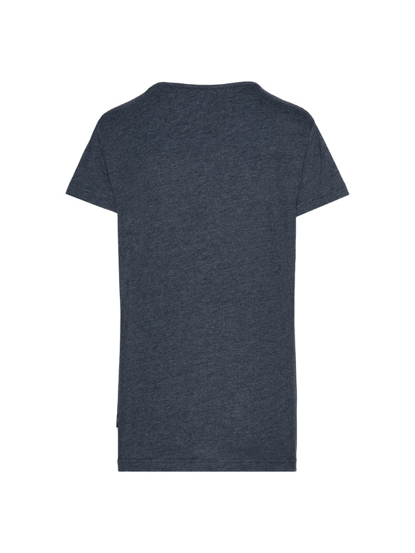 Sam 73 Temno modra ženska majica s potiskom SAM 73