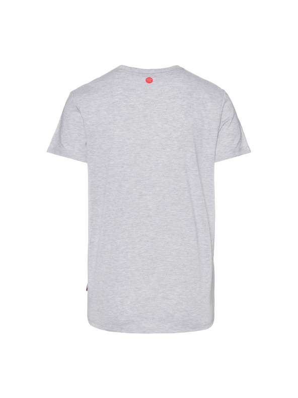 Sam 73 Svetlo siva moška majica s potiskom SAM 73