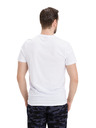 Sam 73 Bela moška majica SAM 73
