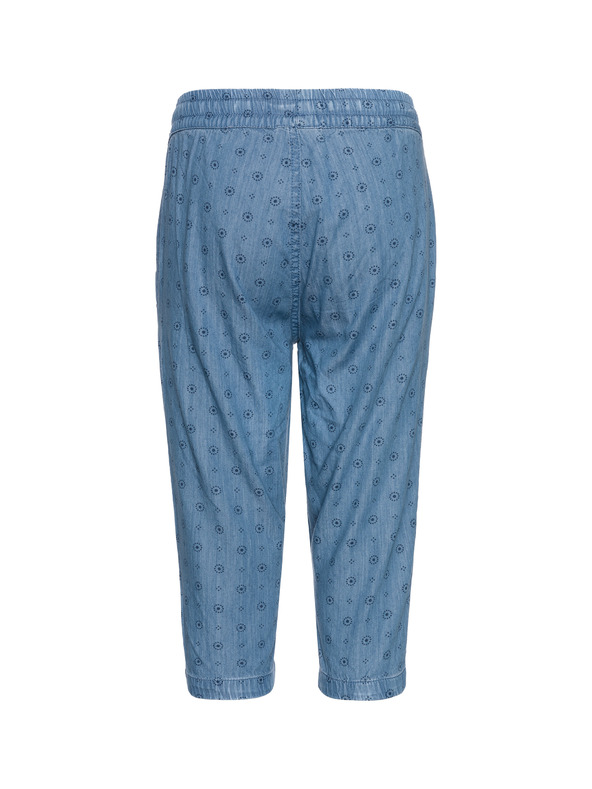 Sam 73 Modre dekliške 3/4 hlače z vzorcem SAM 73