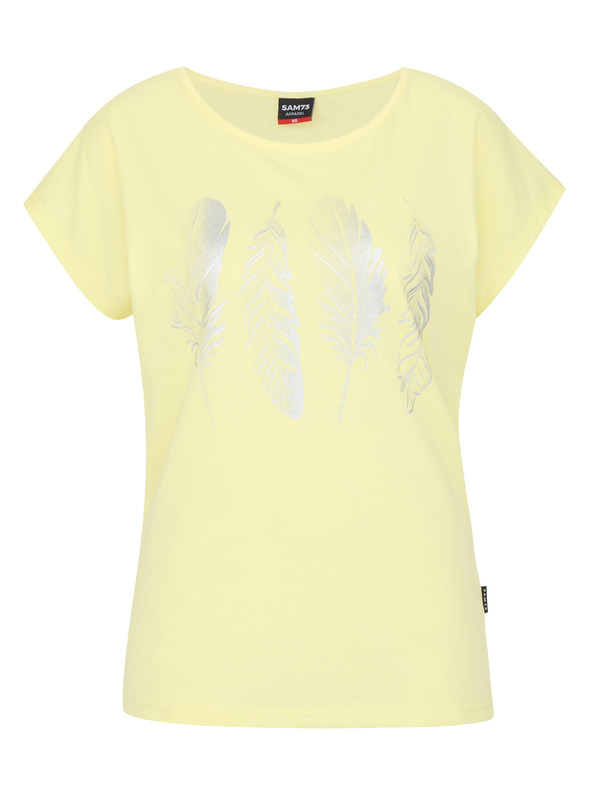 Sam 73 Svetlo rumena ženska osnovna majica SAM 73 Clorinda