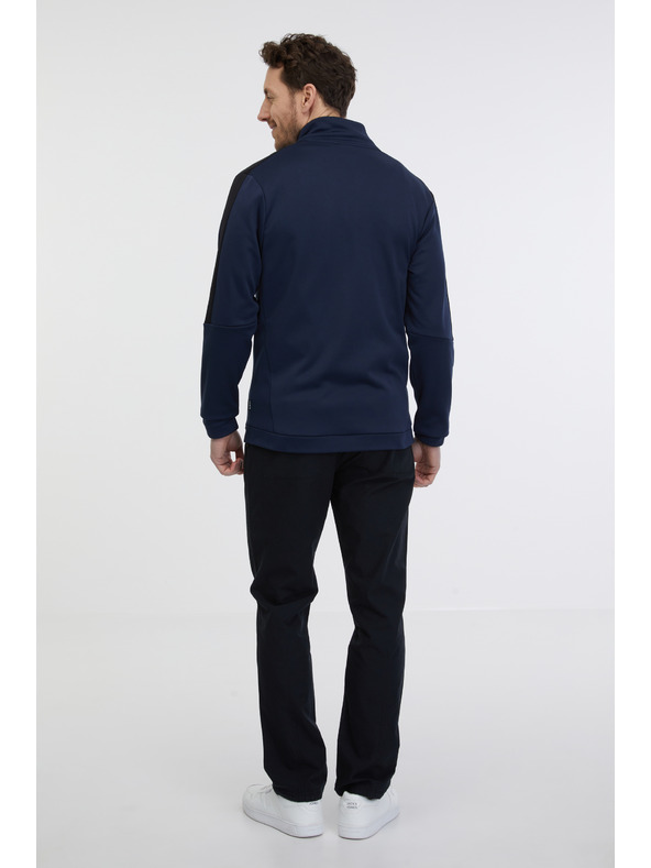 Sam 73 Temno modra moška jopa z zadrgo SAM 73 Lucas