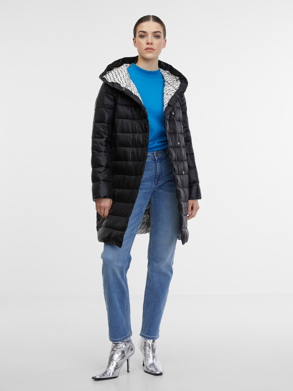 Orsay Črna ženska prešita jakna ORSAY