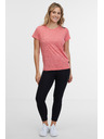 Sam 73 Koralna ženska črtasta majica SAM 73 Dafne