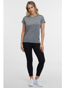 Sam 73 Siva ženska črtasta majica SAM 73 Dafne