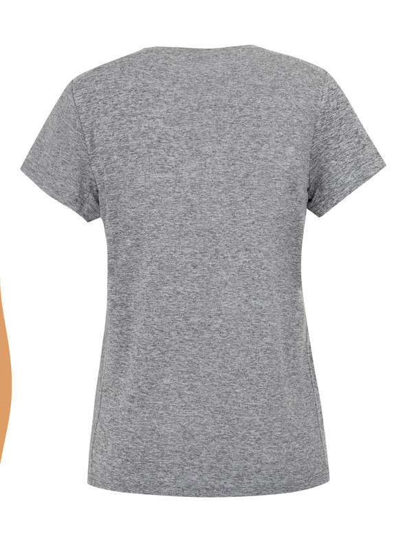 Sam 73 Siva ženska črtasta majica SAM 73 Dafne