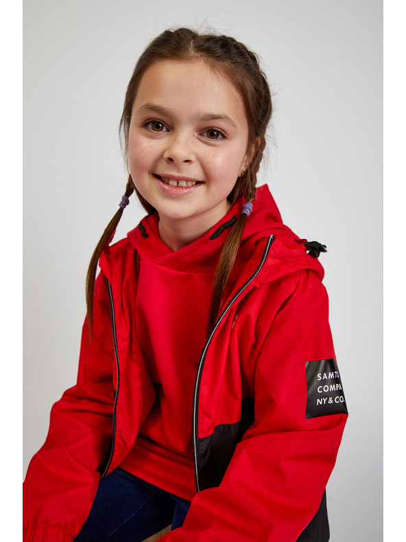 Sam 73 Črno-rdeča otroška jakna SAM73 Apus
