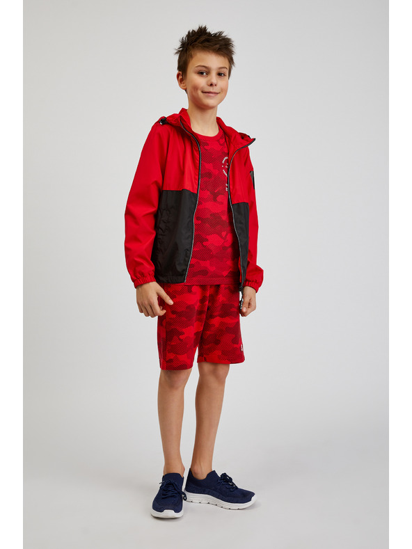 Sam 73 Črno-rdeča otroška jakna SAM73 Apus