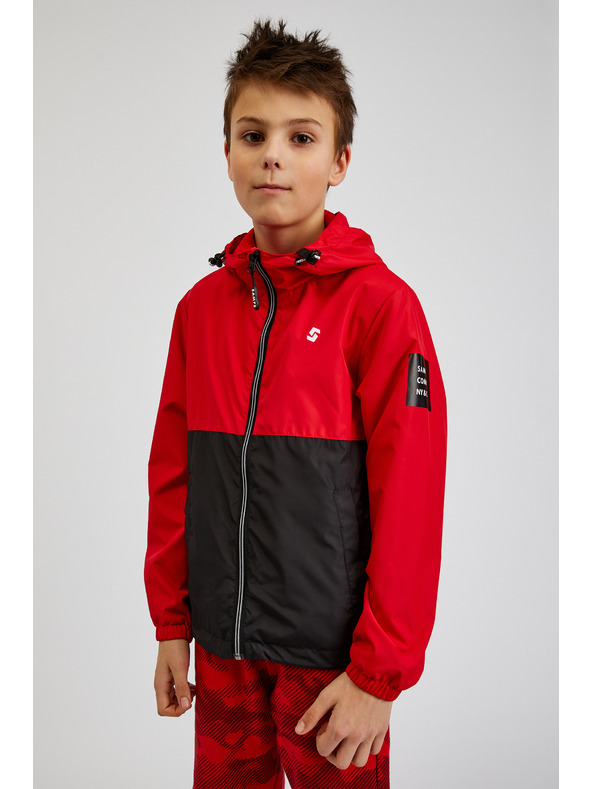 Sam 73 Črno-rdeča otroška jakna SAM73 Apus