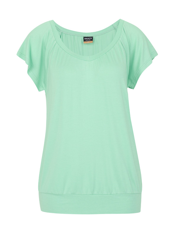 Sam 73 Svetlo zelena ženska majica SAM 73 Cleopatra