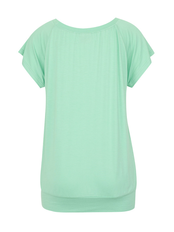 Sam 73 Svetlo zelena ženska majica SAM 73 Cleopatra