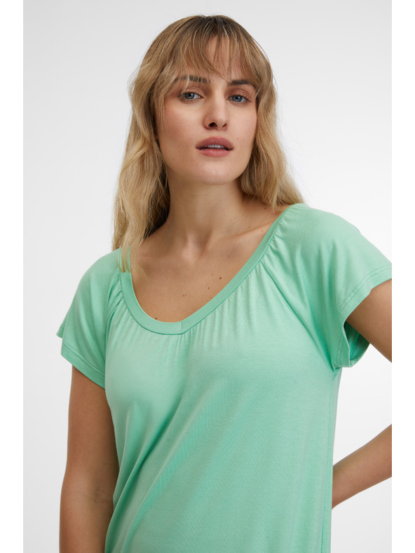 Sam 73 Svetlo zelena ženska majica SAM 73 Cleopatra