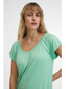 Sam 73 Svetlo zelena ženska majica SAM 73 Cleopatra