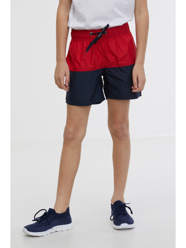 Sam 73 Črno-rdeče fantovske kopalke SAM 73 Yoda