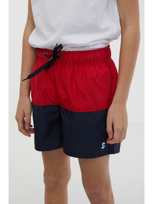 Sam 73 Črno-rdeče fantovske kopalke SAM 73 Yoda