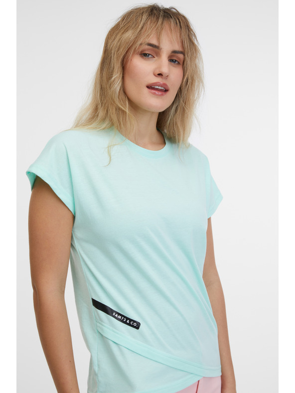 Sam 73 Turkizna ženska majica SAM 73 Cristal
