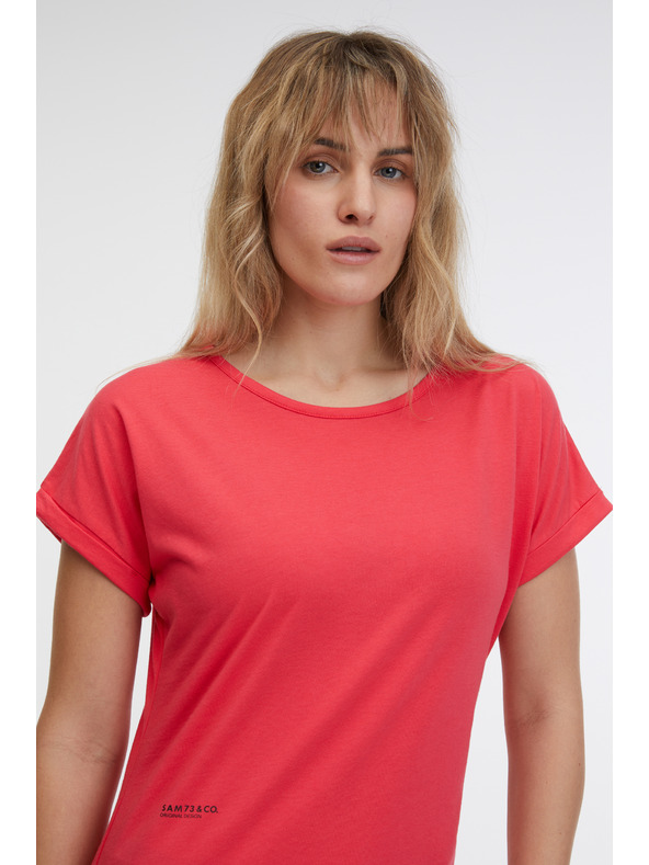 Sam 73 Koralna ženska majica SAM 73 Cristina