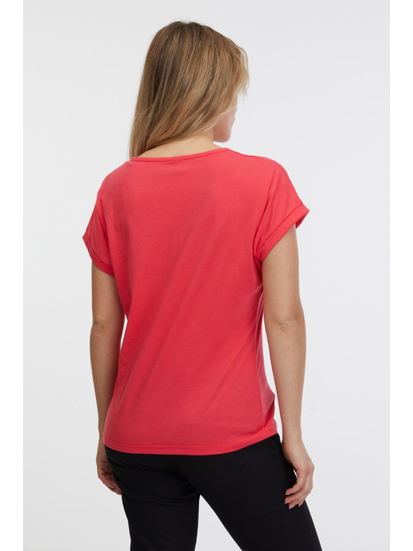 Sam 73 Koralna ženska majica SAM 73 Cristina