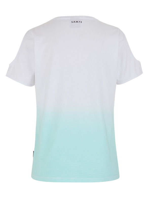 Sam 73 Modro-bela ženska majica SAM 73 Dolores