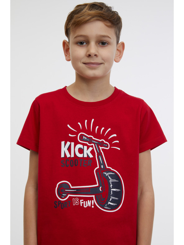 Sam 73 Rdeča fantovska majica SAM 73 Bluto