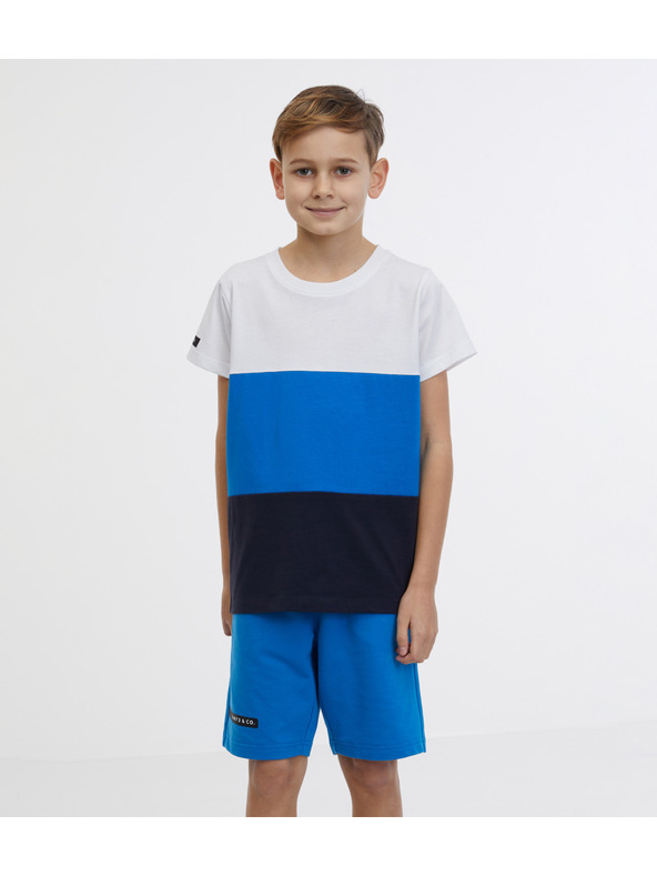 Sam 73 Modro-bela fantovska majica SAM 73 Jabba