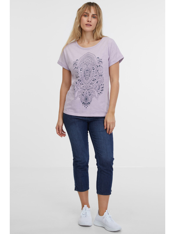 Sam 73 Svetlo vijolična ženska majica SAM 73 Nazarena