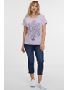 Sam 73 Svetlo vijolična ženska majica SAM 73 Nazarena