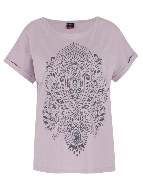 Sam 73 Svetlo vijolična ženska majica SAM 73 Nazarena